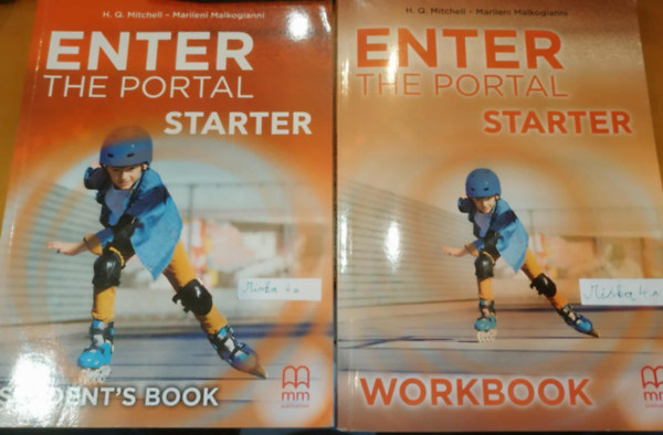 H. Q. Mitchell  - Marileni Malkogianni - 2 db Enter the Portal Starter: Student's Book + Workbook