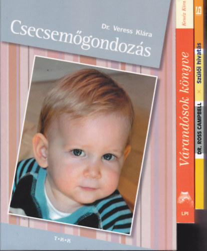 3 db kismama könyv - babagondozási könyv: Várandósok könyve + Csecsemőgondozás + Szülői hivatás