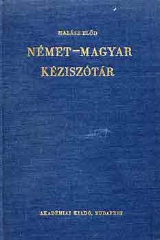 Hal�sz El�d - N�met-magyar k�zisz�t�r