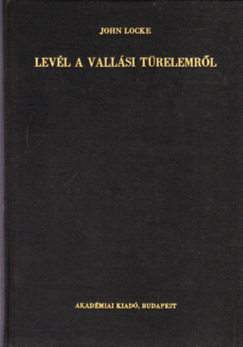 John Locke - Levl a vallsi trelemrl
