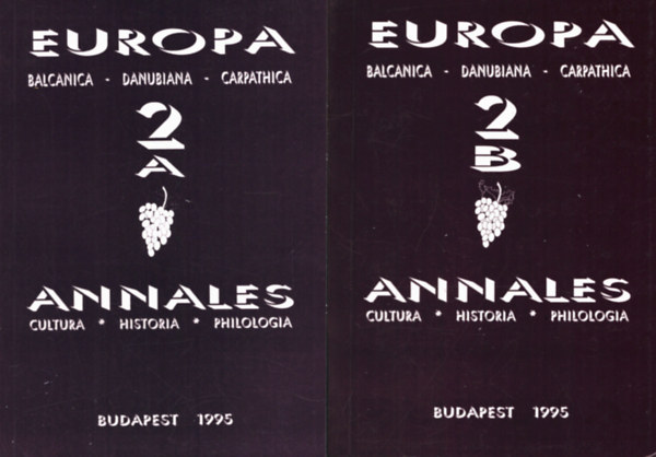 Miskolczy Ambrus (fszerk.) - Europa - Balcanica-Danubiana-Carpathica 2/A - 2/B