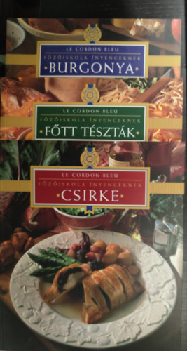 Fziskola nyenceknek I-III. (Burgonya, Csirke, Ftt tsztk)
