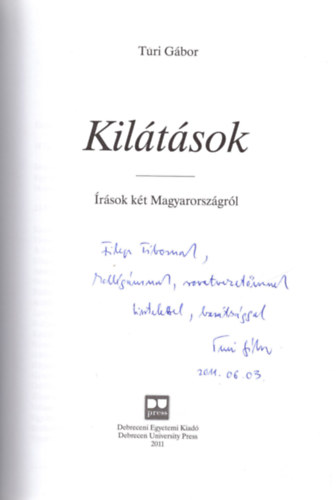 Turi G�bor - Kil�t�sok