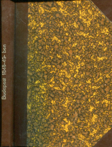 Dr. Pall�s Jen� - Budapest 1848/49-ben (t�rt�neti-statisztikai �llapotrajz)