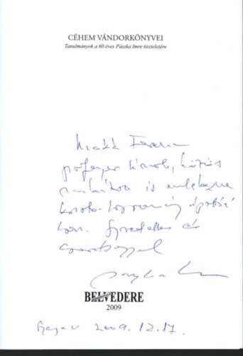 Jancsk Csaba, Nagy Gbor Dniel, Szcs Norbert (szerk.) - Chem vndorknyvei- Tanulmnyok a 60 ves Pszka Imre tiszteletre