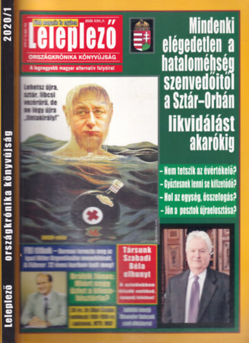 Tke Pter (fszerk.) - Leleplez 2020. (XXII/1.)- Orszgkrnika knyvjsg
