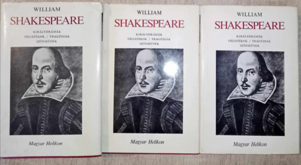 Wiliam Shakespeare, Arany Jnos (ford.) - Shakespeare Sznmvek 3 ktet: Jnos kirly / II. Richrd / IV. Henrik / V. Henrik / VI. Henrik / III. Richrd / VIII. Henrik / Tvedsek vgjtka / A makrancos hlgy / A kt veronai nemes / A felslt szerelmesek / Szentivnji lo