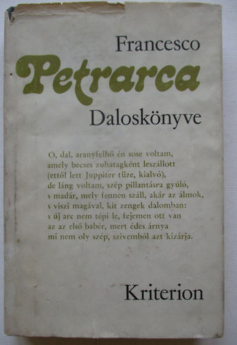 Francesco Petrarca - Francesco Petrarca daloskönyve