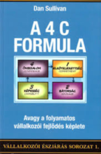 Dan Sullivan - A 4 C formula - Avagy a folyamatos vállalkozói fejlődés képlete