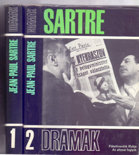 Jean-Paul Sartre - Sartre - Drámák 1-2. kötet