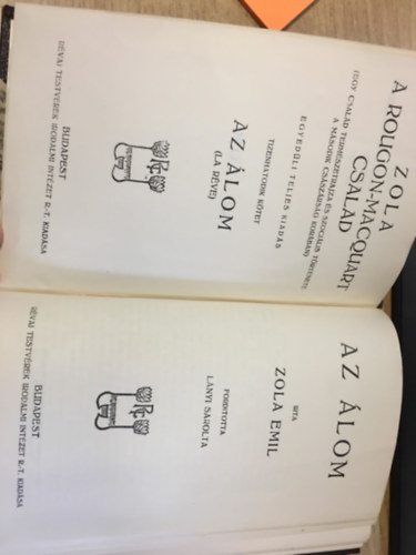 Zola Emil - Az álom (A Rougon-Macquart család XVI.)