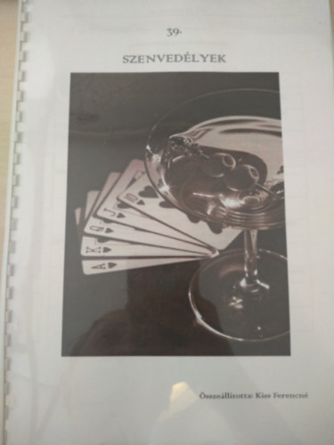 szerk. Kiss Ferencn� - Szenved�lyek - jegyzet