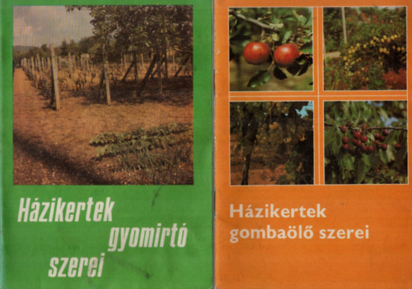 Dr. Krpti Jzsef - Hzikertek gombal szerei+Hzikertek gyomirt szerei. (2 db egytt)