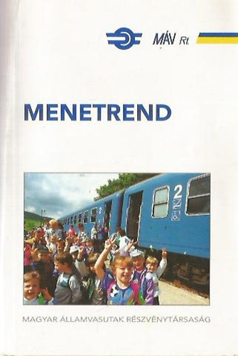 M�V Rt. Menetrend 1997-1998