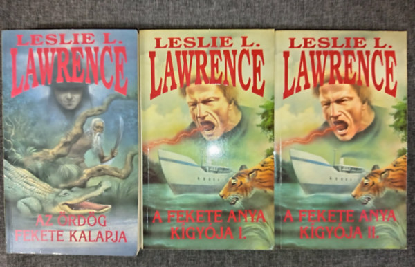 L�rincz L. L�szl� (Leslie L. Lawrence) - Az �rd�g fekete kalapja + A fekete anya k�gy�ja I-II. (A fekete kalap teljes sorozat 3 k�tetben)