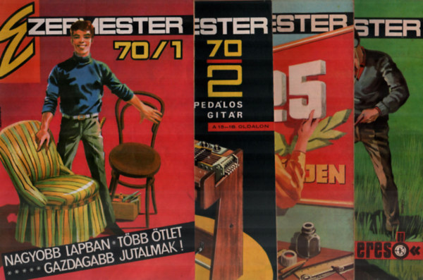 Szcs Jzsef szerk. - Ezermester 1970. vfolyam. 1-12. szm. (teljes vfolyam)