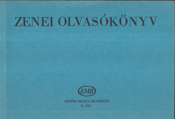 Agcsy Lszl s J.Irsai Vera (szerk.) - Zenei olvasknyv (szolfzs pldatr)