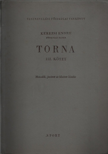 Kerezsi Endre - Torna III. ktet