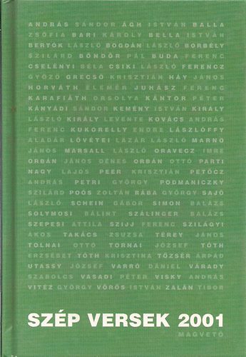 Keresztury Tibor (szerk.) - Szp versek 2001