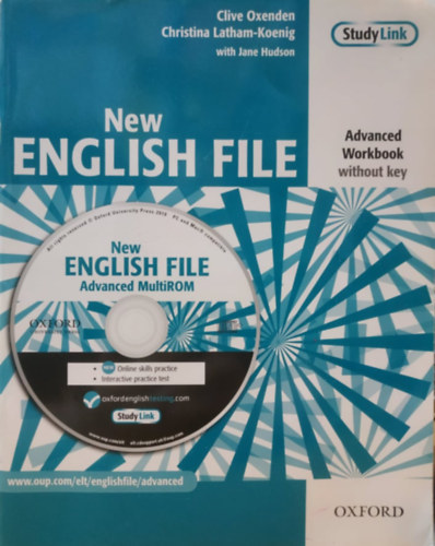 Clive Oxenden, Christina Latham-Koenig, Jane Hudson - New English File - Advanced Workbook without key