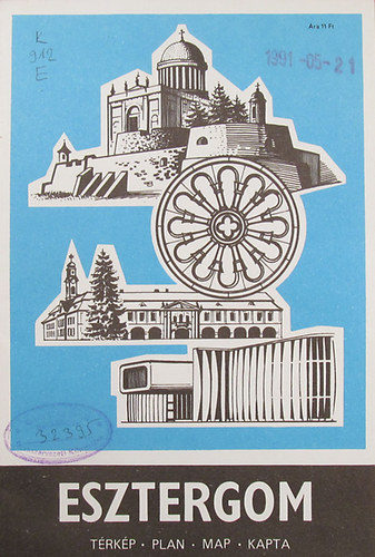 Esztergom trkp / Plan / Map / Kapta