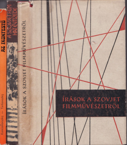 vlogatta Molnr Istvn, Andrej Rubljov - 3 db.szovjet filmes knyv: rsok a szovjet filmmvszetrl + A szovjet film hat vtizede + Az ikonfest