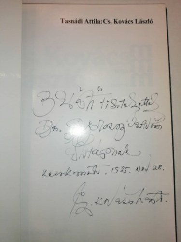 Tasndi Attila - Cs. Kovcs Lszl