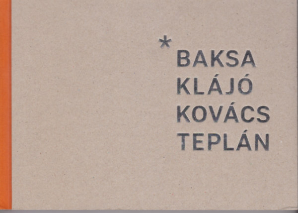 * Baksa Klj Kovcs Tepln