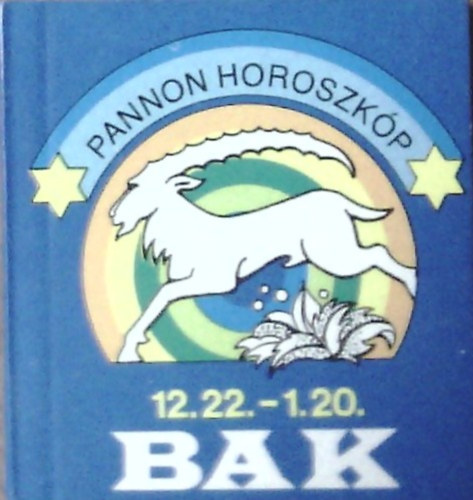 Pannon Horoszkp Bak Miniknyv