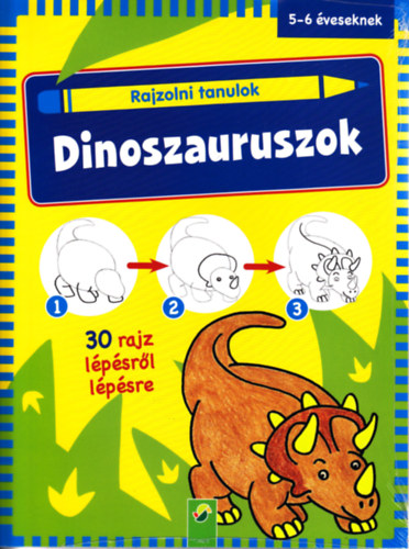 Klerk, Rogerde - Rajzolni tanulok - Dinoszauruszok