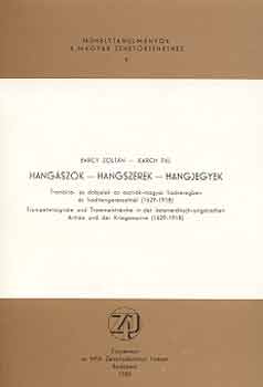 Karch Pl Barcy Zoltn - Hangszok - hangszerek - hangjegyek