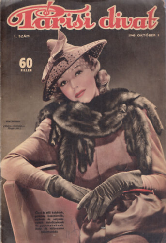Somfay Margit (szerk.) - Prisi divat 1940. oktber 1. (1. szm)