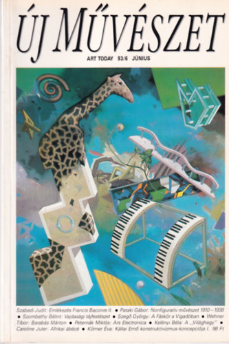 Sinkovits Péter főszerk. - Új művészet folyóirat 1993./6.