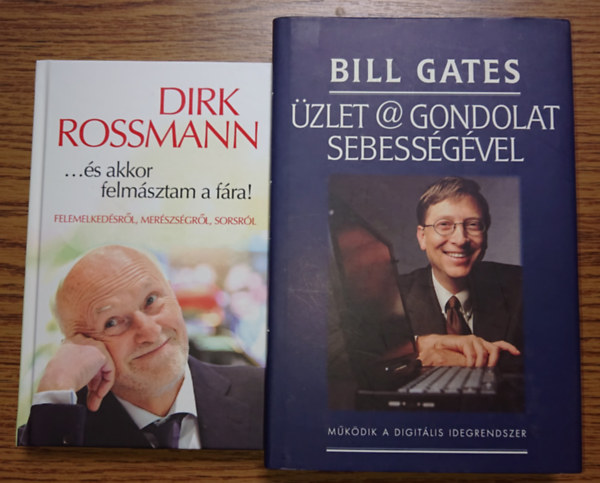 Bill Gates, Dirk Rossmann - 2 gazdag, sikeres vllalkoz letrajza: ...s akkor felmsztam a fra!, zlet@gondolatsebessggel