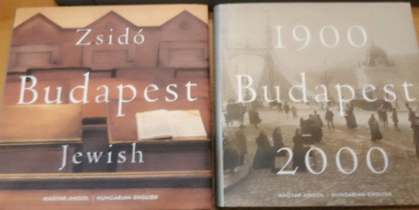 Klsz Gyrgy, Lugosi L. Lszl - 2 db Budapest 1900-2000 + Budapest Jewish / Zsid