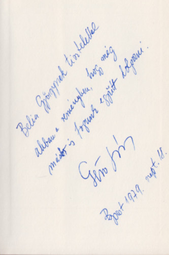 Ger� J�nos - �t szomsz�d �s a t�bbiek (Dedik�lt)