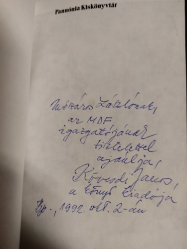 F�bry Zolt�n - Merre vagy, Eur�pa?Kisebbs�gek a v�dlottak padj�n