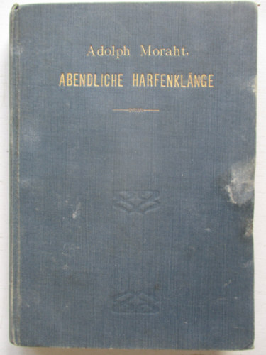 Adolph Moraht - Abendliche Harfenklänge