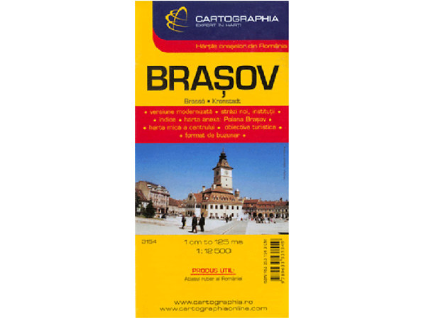 Cartographia Kft. Brassó / Braşov 1 : 12 500 - Várostérkép