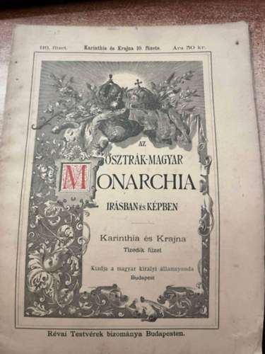 Az Osztrk-Magyar Monarchia rsban s kpben 116. fzet - Karinthia s Krajna 10. fzete