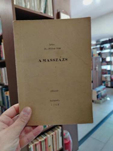 Dr. Fldes Gza - A masszzs (kzirat)