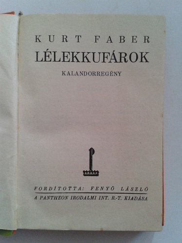 Kurt Faber - L�lekkuf�rok