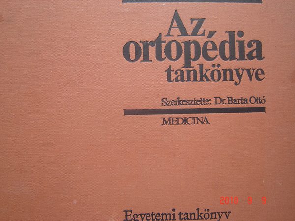 Az ortopédia tankönyve