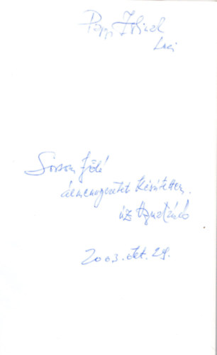 úz Vajnai László - A múlt szupernóvái úz Vajnai László versei- dedikált