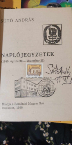 St Andrs - Napljegyzetek (1989. prilis 30 - december 22)