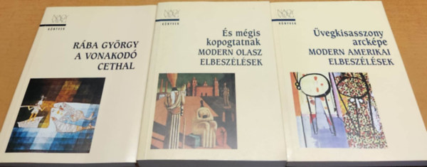 Ferencz Gy�z� szerk., K�rtv�lyessy Kl�ra, R�ba Gy�rgy - 3 db Nagyvil�g k�nyv: A vonakod� cethal + �s m�gis kopogtatnak + �vegkisasszony arck�pe