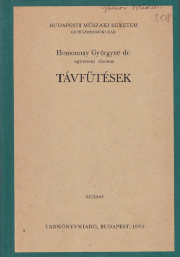 Homonnay Gyrgyn dr. - Tvftsek