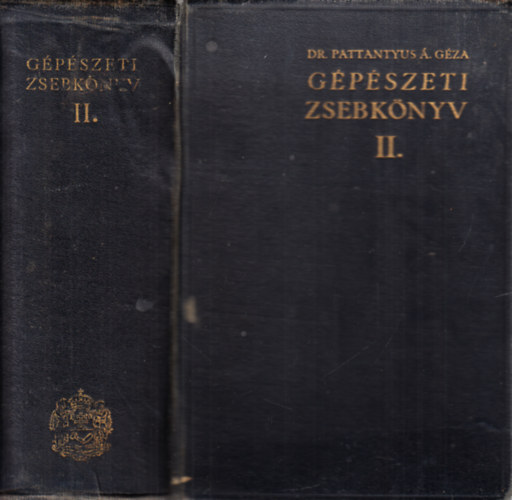 dr. Pattantys . Gza (szerk.) - Gpszeti zsebknyv II. ktet