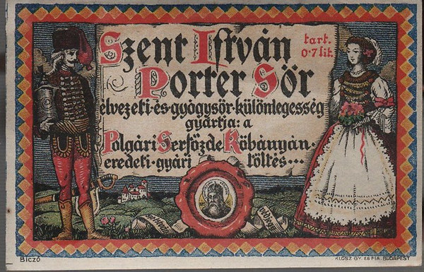 Szent Istvn Porter Sr (eredeti srcmke)