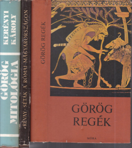 Trencsnyi-Waldapfel Imre, Rvay Jzsef, Kernyi Kroly - 3 db. kor (Grg regk + Stk a rmai Magyarorszgon + Grg mitolgia)